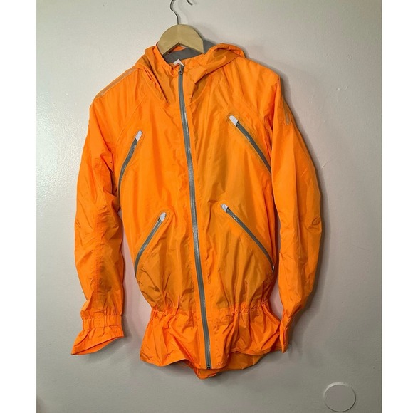 Lululeemon Size 6 Orange Full Zip Jacket - Picture 1 of 13